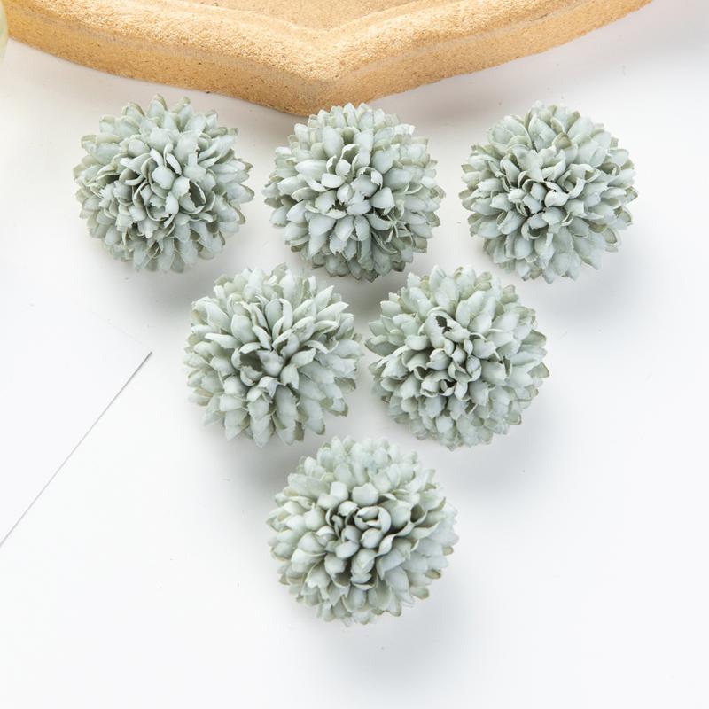 5/10pcs Silk Hydrangea Wedding Garden Roses Arch Home Decora Festival Wreaths Fake Plants Artificial Flowers Ball Chrysanthemum