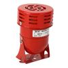 Industriemotor Alarmglocke Rote Farbe Stahl Mini Hupe Ton Summer Sirene für Autos AC110V