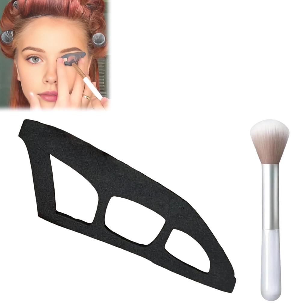 1/2/3Pcs Eyeshadow Assistant Guide Eyeliner Template Makeup Stencils for Eyes Eyeshadow Makeup Tool for Beginners