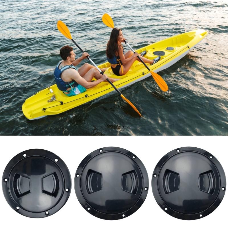 Boat Inspection Hatches Cover Round Deck Hatches Caps Detachable Water Tight Lid Cover for Marine Boat Yacht