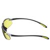 Sports Sunglasses Airless Wave Lens Usable at MTSIL Matte Titanium Silver x Matte [SWANS] Multi-Coated Model, Night, SA-517 Black/Yellow (Double-Sided
