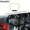 Steering Wheel Bezel Decor Trim For Dodge Charger &Challenger&Durango Yellow
