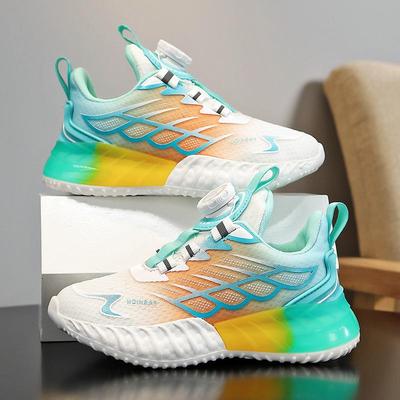 Kids' Lightweight Non-slip Breathable Fall Running Shoes