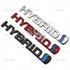 Car Styling Hybrid 3D Rear Trunk Fender Metal Chrome Zinc WQKO2 Alloy Emblem Badge Decal for Toyota RAV 4 Prado Camry Corolla Yaris