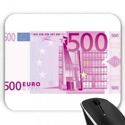 Mousepad 500 Euro Banknote