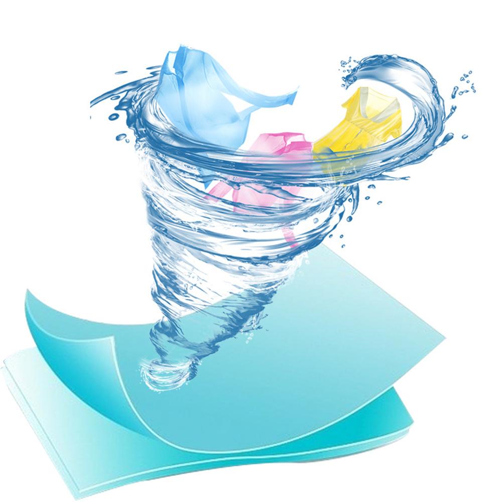 90 stücke Nanos Konzentrierte Wäsche Tabletten Schnell Auflösen Kleidung Fleck Entfernung Blatt Für Kleidung