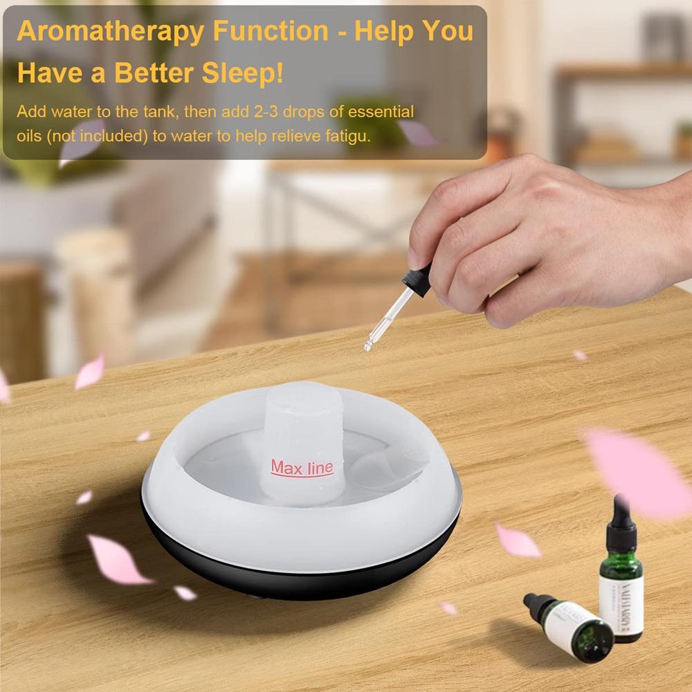 Flame Air Humidifier Aroma Diffuser Essential Oil Aromatherapy Diffuser Ultrasonic Cool Mist Maker Bedroom Perfume Air Freshener