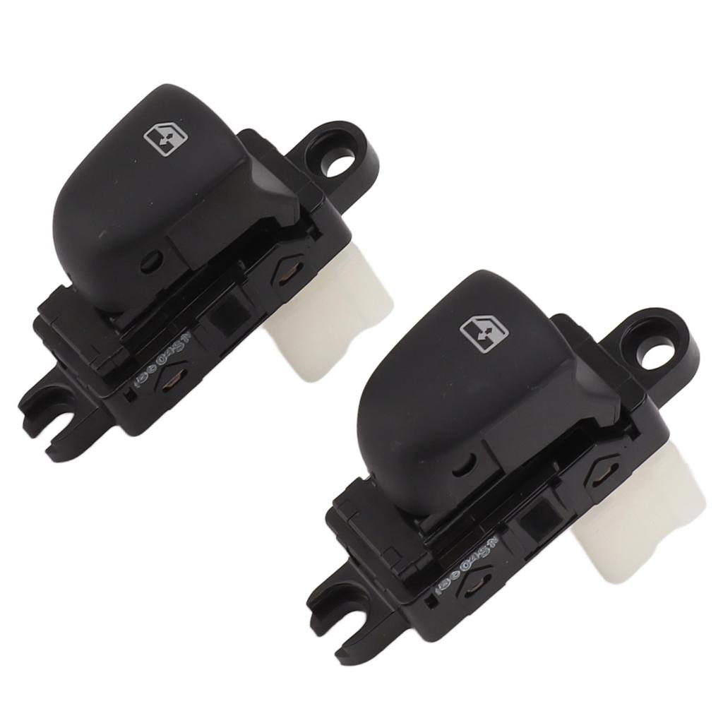 2PCS Rear Door Window Switch Left Right Impact Proof 25411 1KL5 for Tiida Altima Sylphy Qashqai