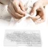 200Pcs Boxed Packaging Sewing Pins Silver Metal Material Positioning Pins Patchwork Sewing Fixing
