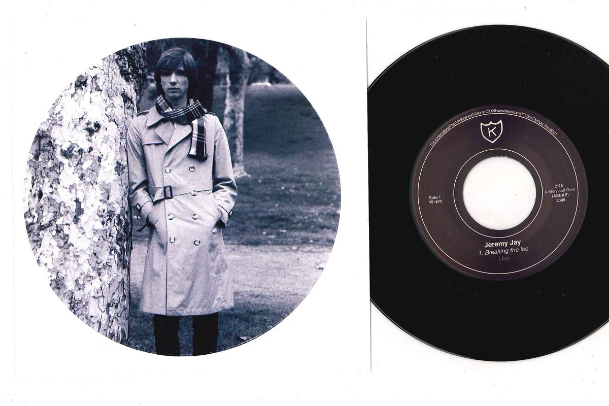 

7inch Record JEREMY JAY - Breaking The Ice / Winter Wonder IPU126 K 2009 US Rock Used