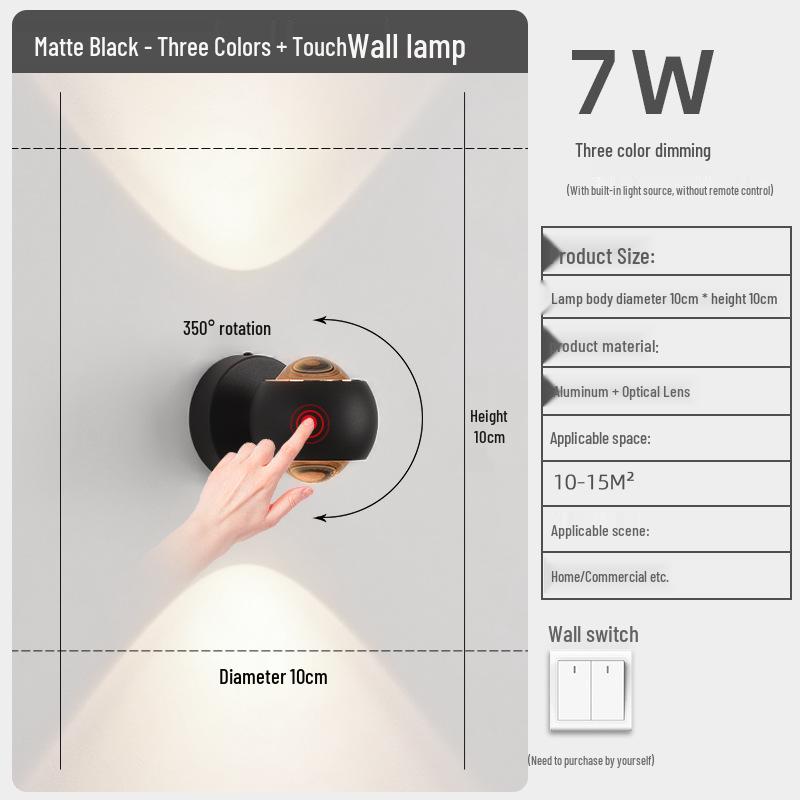 Modern Cream-Style Wall Lamp for Bedroom and Living Room