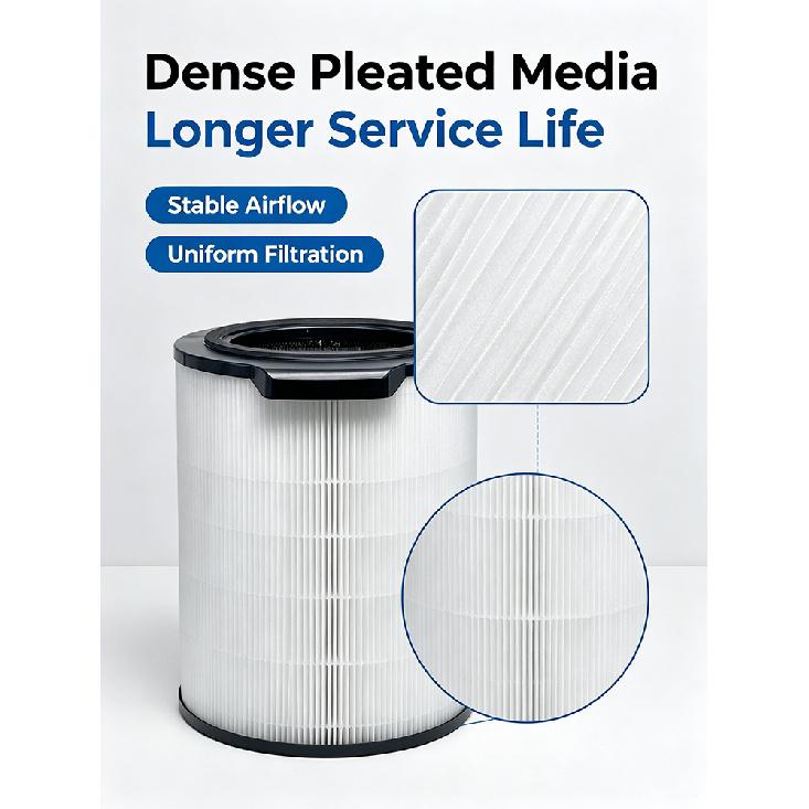 Replacement FY4440/FY4430/FY4150 H13 HEPA Filter For Philips Air Purifier High-Efficiency Replaces Filter Accessories