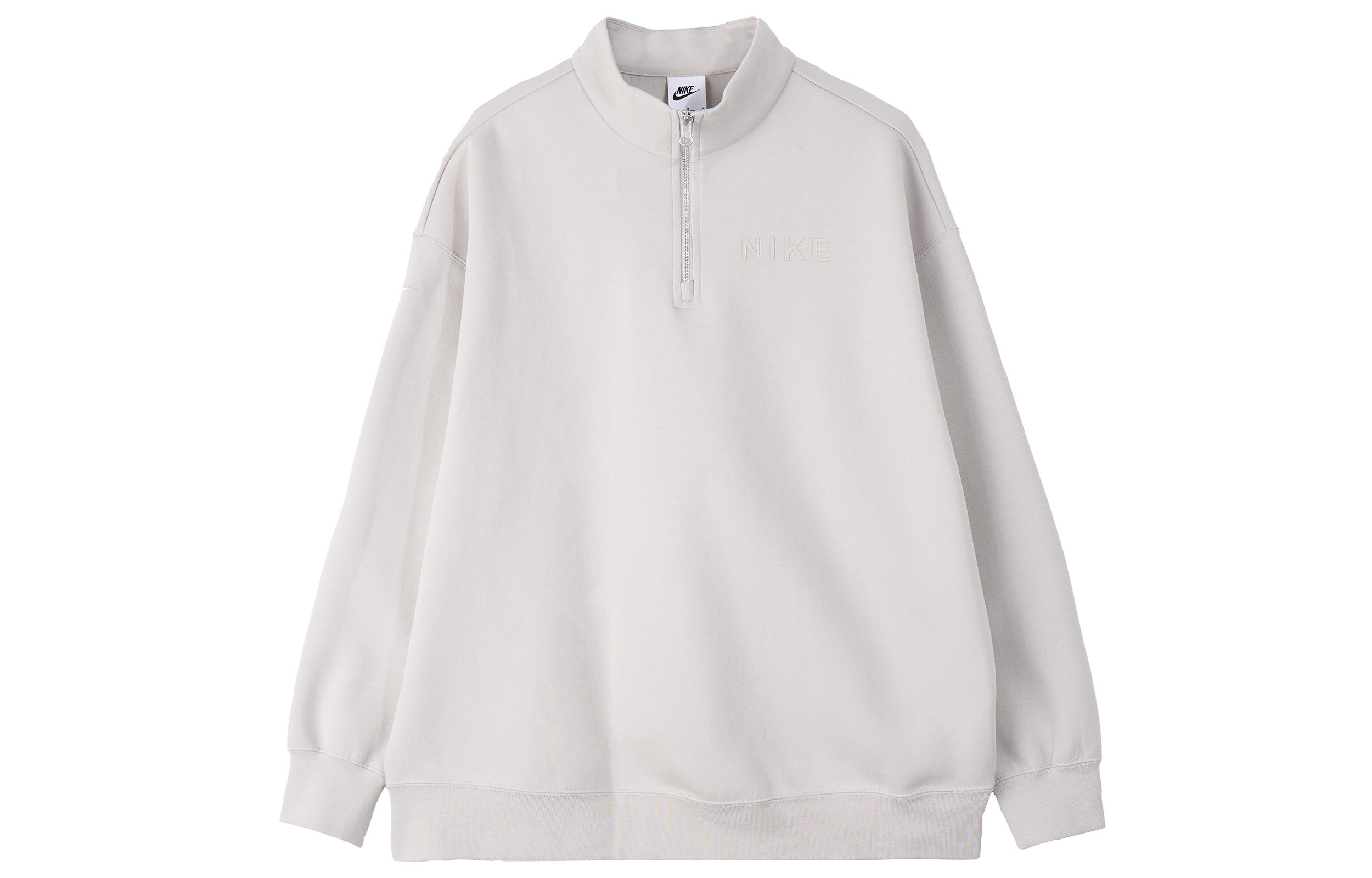 Nike Sportswear Tech Fleece Sweatshirt Women s Light Iron Ore Gray HF5175-012 L
