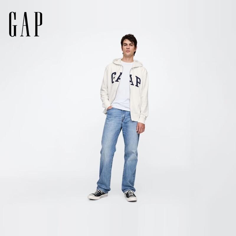 Gap Unisex Logo Zip Hoodie XL