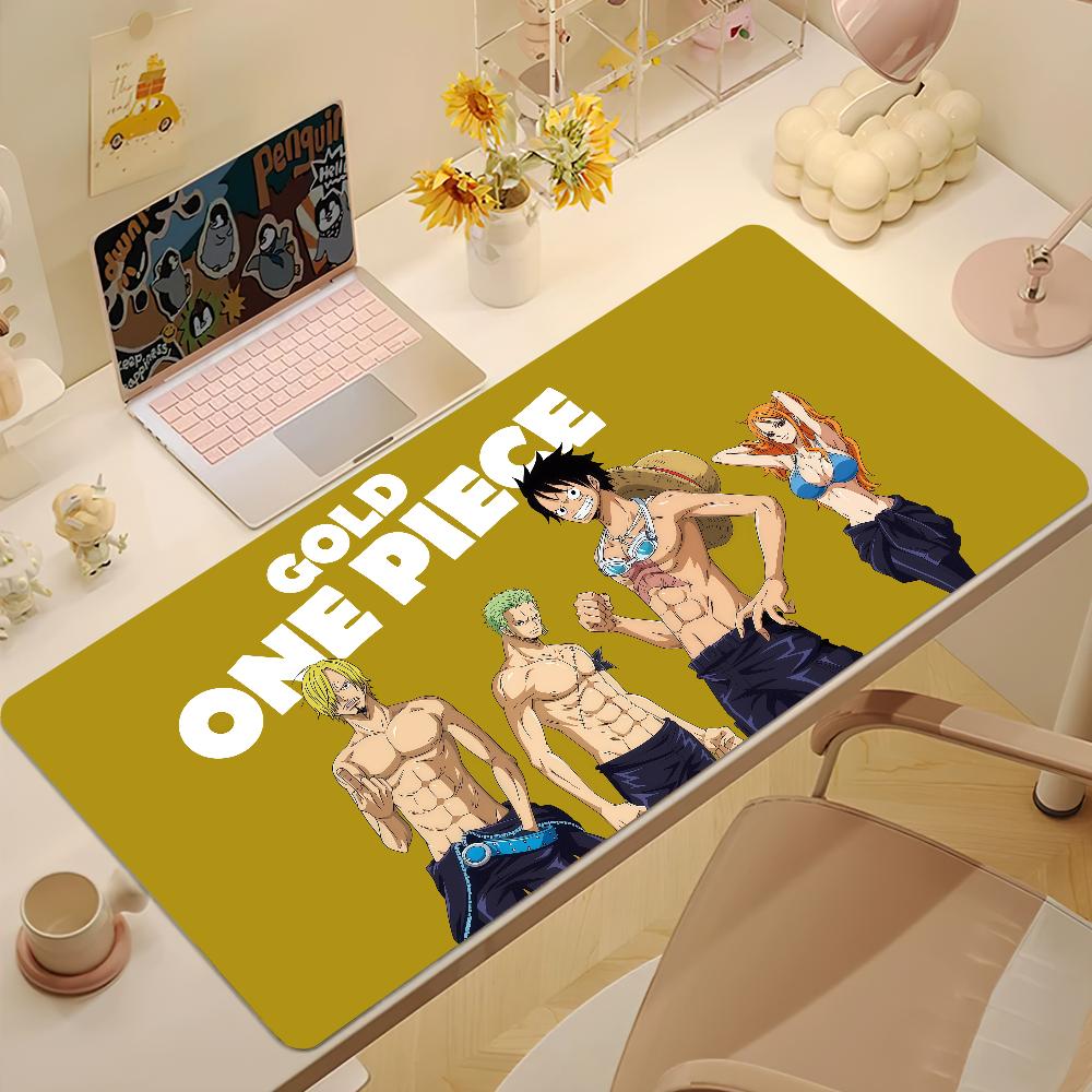 anime OOne PPiece funny art Mouse Pad Large Nonslip Lockedge Desktop Computer Desk Mat Keyboard MousePad Office Student