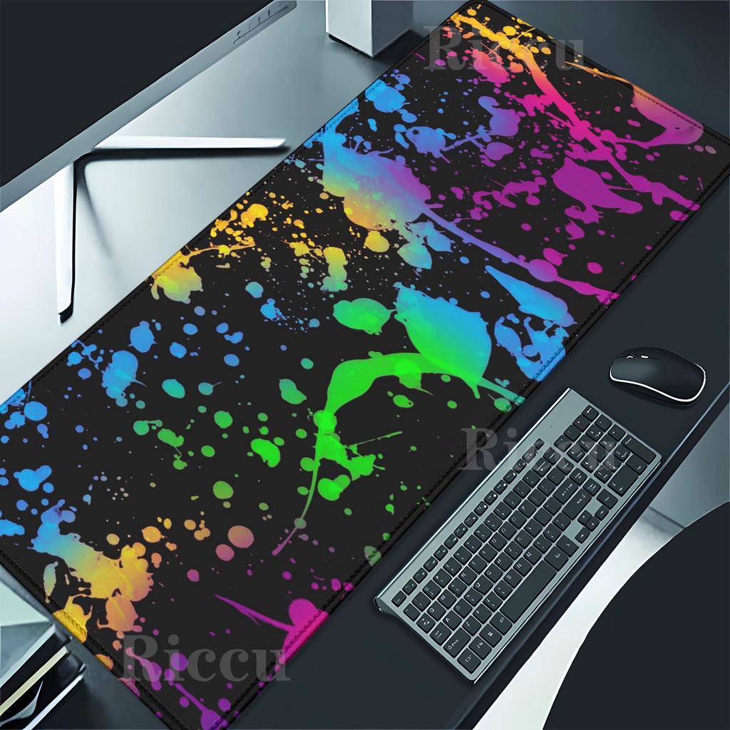 Game Mouse Pad Laptop Colorful Graffiti Keyboard Pad Computer Offices Accessories Desk Mat PC Anime Mousepad Teclado Table Mat