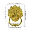 Lion Head Pull Door Handles Gold/Silver Zinc Alloy Front Door Knocker Metal Door Pulls Handles Decor Hardware