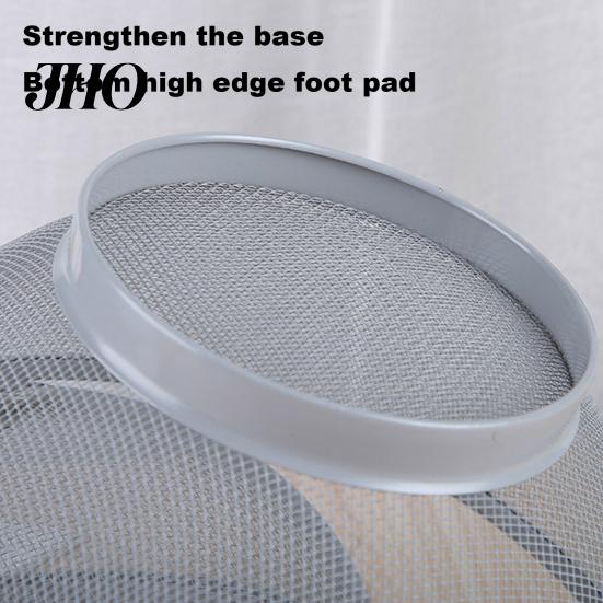 Cesto Scolapasta Multiuso Grande Capacità Rete Frutta con Coperchio Ciotola Anti-Mosche Facile da Pulire Lavastoviglie Sicura Coperchio Ventilato Supporto Espositore