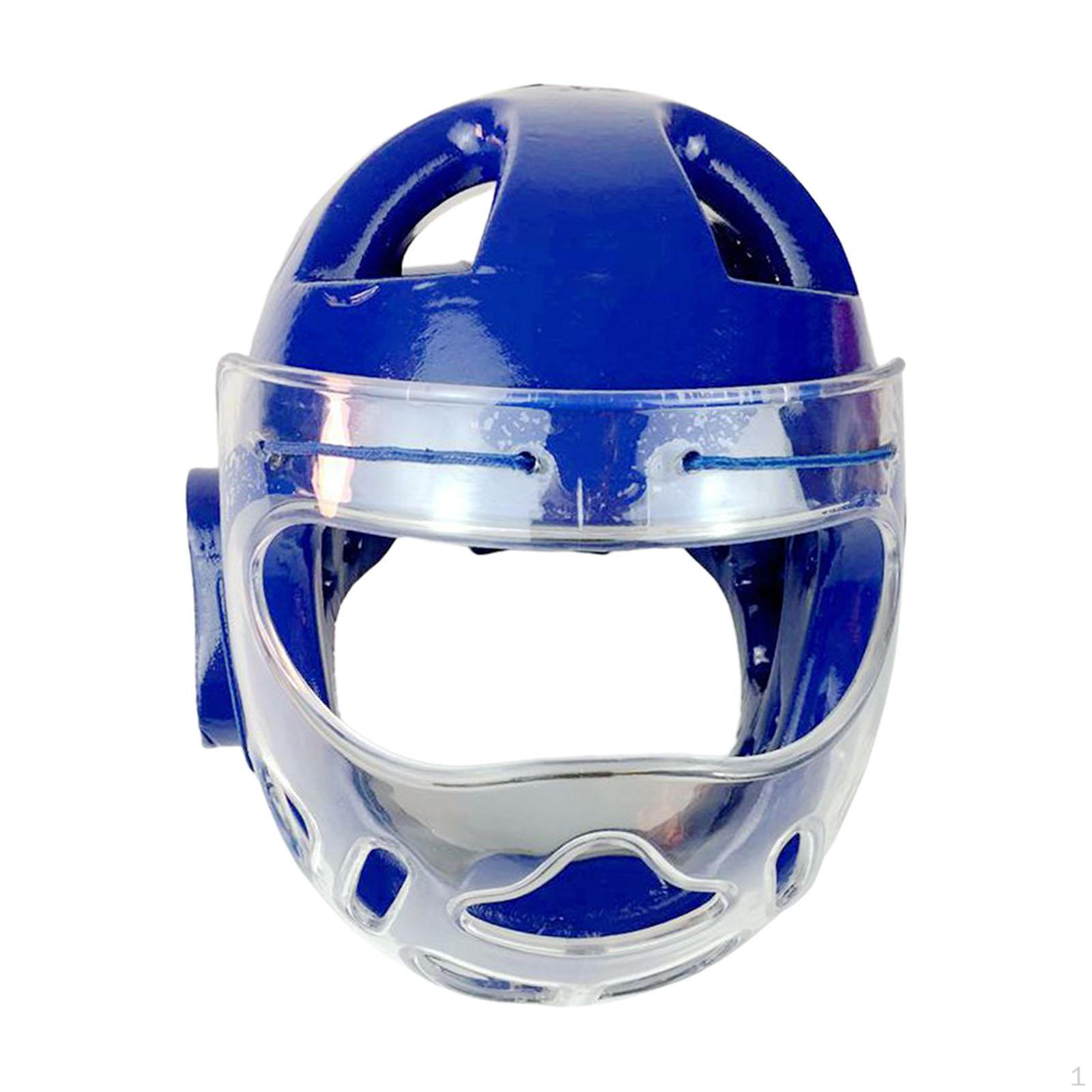 

Каратэ головной убор защита головы легкий полный охват бокс с защитой лица для