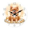 12" Modern Cute Minimalist Silent MDF Wooden Wall Clock