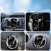 Alloy Gripper Car Vent Phone Holder with Fan Blade Hook