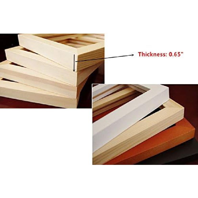 Leyoubei Frame 8 1/4-by-11 3/4-inch Frame for Certificate Documents or Photographs Black A4 Paper for International Size