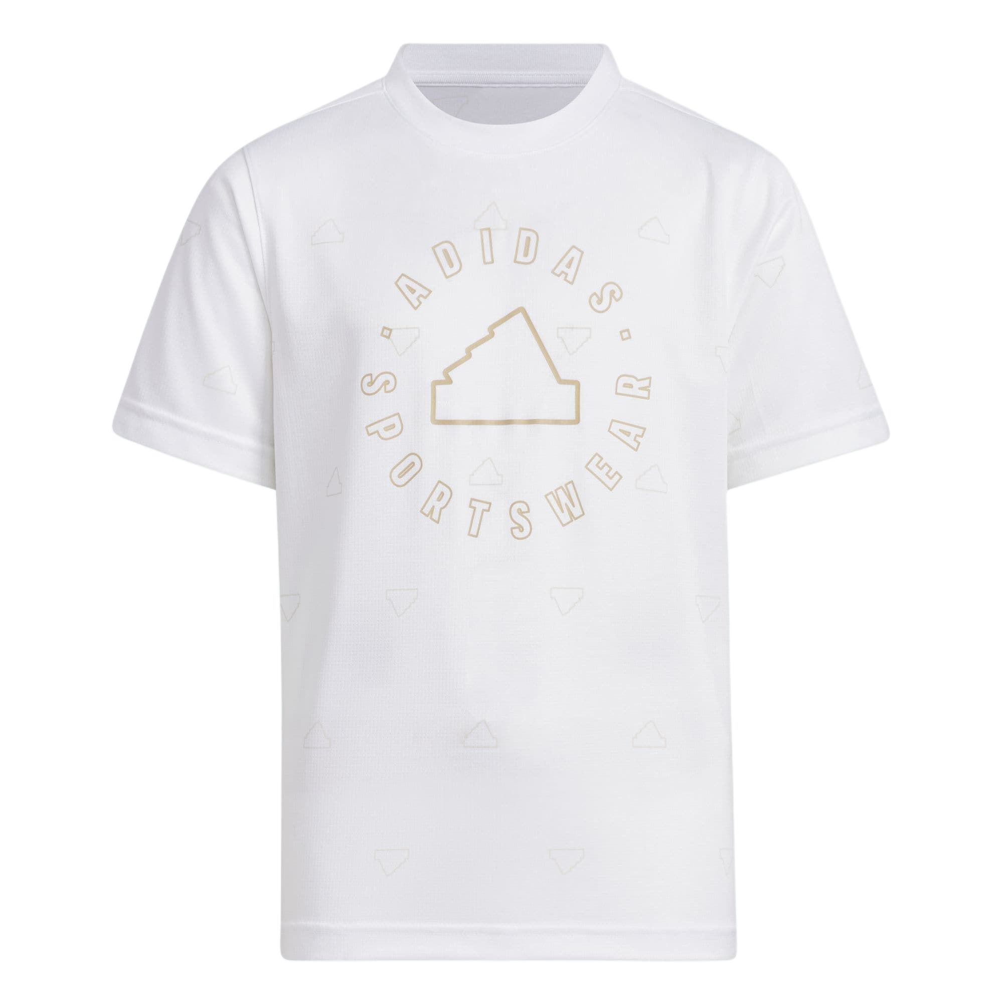 Adidas Kids T Shirts Crew Neck Moderate IT4032 164