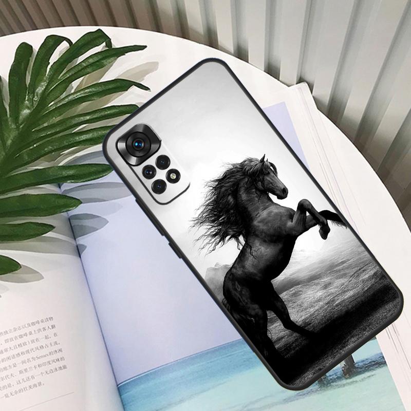 Domineering Cool Horse Funda For Xiaomi Redmi Note 14 10 11 12 13 15 Pro Plus Case For Redmi 15 15C 14C 12C 10C 13C