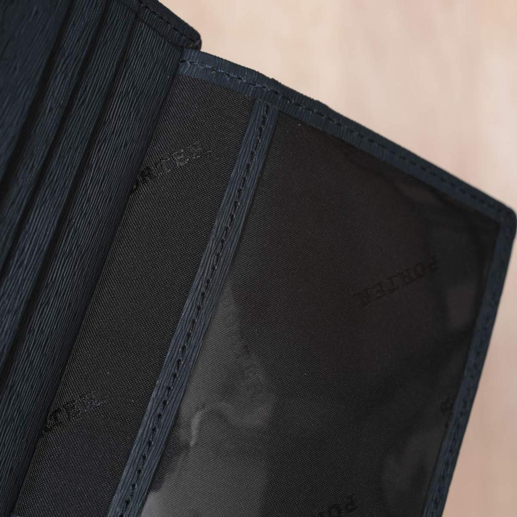 Aktuální Peněženka na bankovky CURRENT Yoshida Bag Bifold Peněženka POLOVIČNÍ SKLÁDACÍ KLIP NA BANKOVKY Karty Bankovky Běžná PASMO SUICA Dojíždění Škola Vlak Autobus Oblek