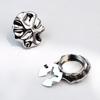 Yousheng Cufflink Irregular Shape Polished Shine Finish Cufflink Studs Business Shirt Button Cover DIY Clothing