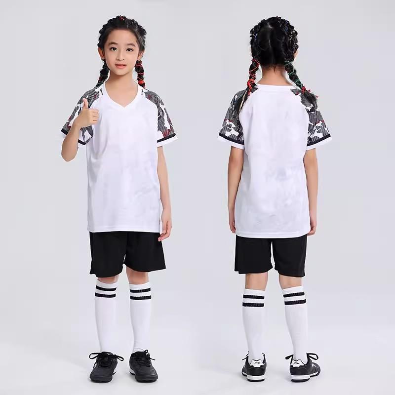 Kids Sports Jerseys Badminton Table Tennis Volleyball Training Breathable Activewear Boys Girls
