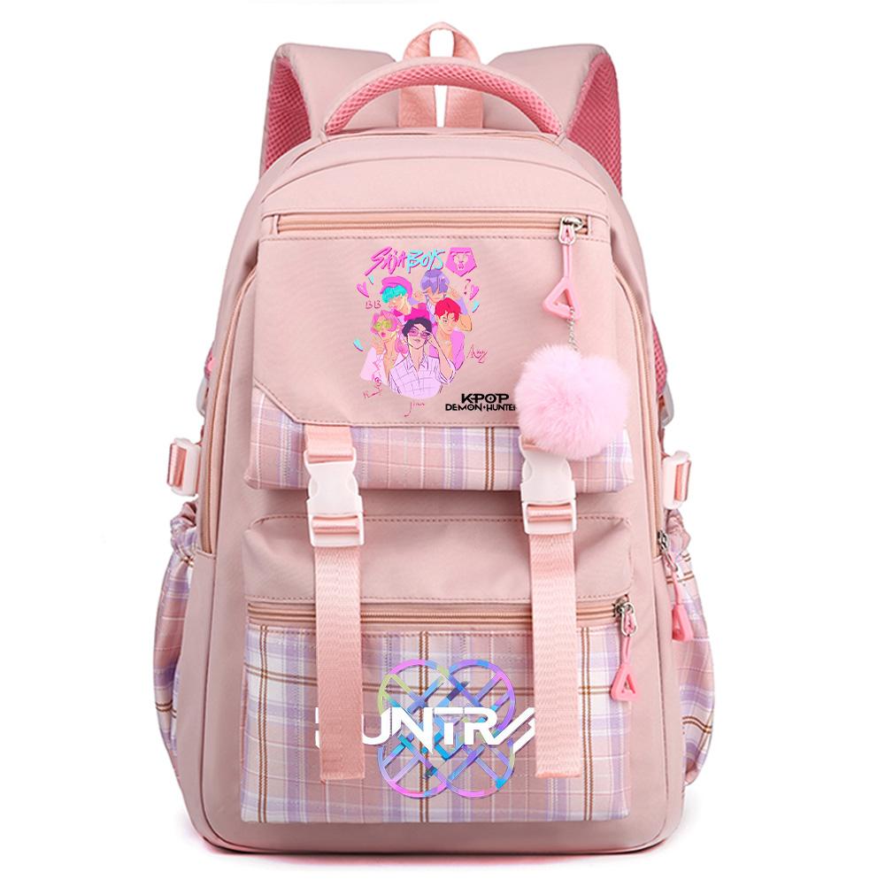 Anime Κινούμενα Σχέδια K-Pop Τυπωμένη Σακίδιο Μεγάλης Χωρητικότητας για Εφηβη Μαθητή Κορίτσι Αγόρι Σχολική Τσάντα Τσάντα Βιβλίων Δώρο Παιδιού Γυναικεία Αδιάβροχη Τσάντα Ταξιδιού Mochila