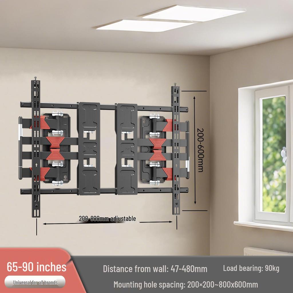 XT90 Swivel TV Wall Mount for 65-90 Inch Screens