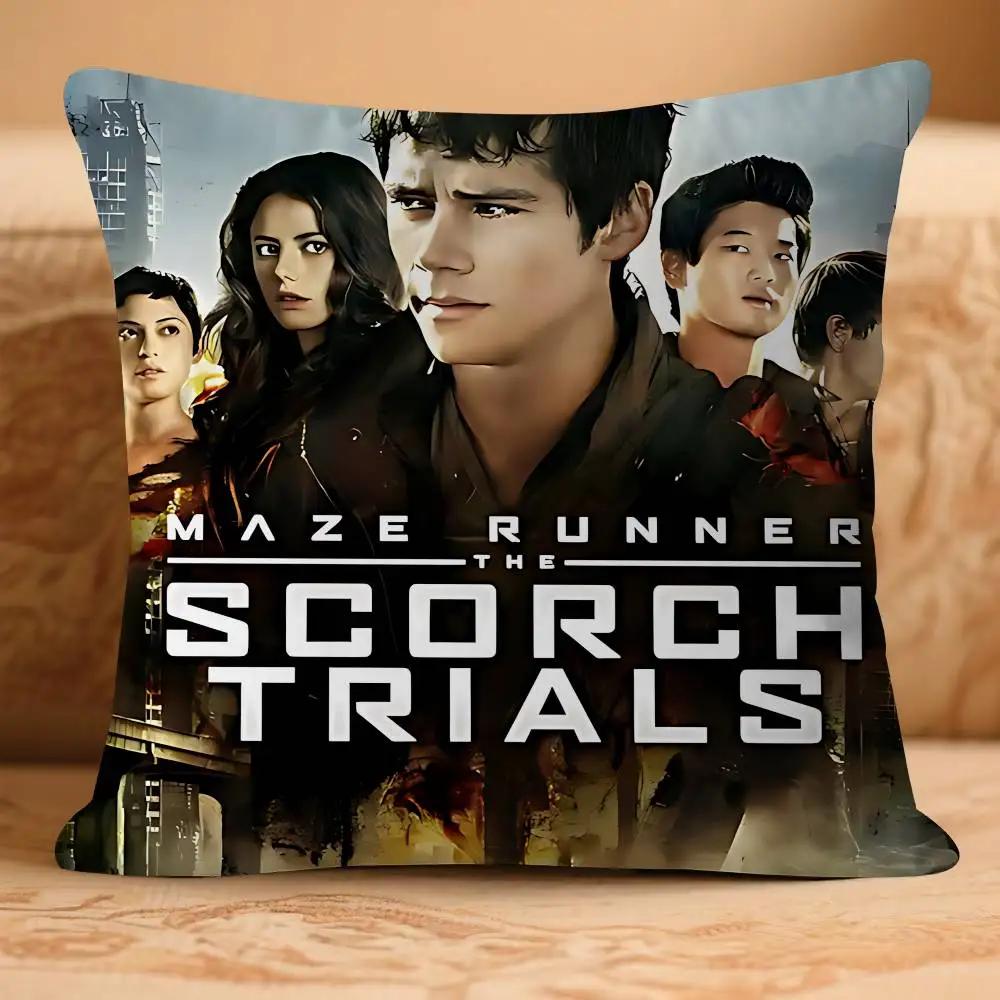 MovieS-T-The MazeS Runner Pillow Case Removable Washable Cushion Cover – All-Season Soft Linen