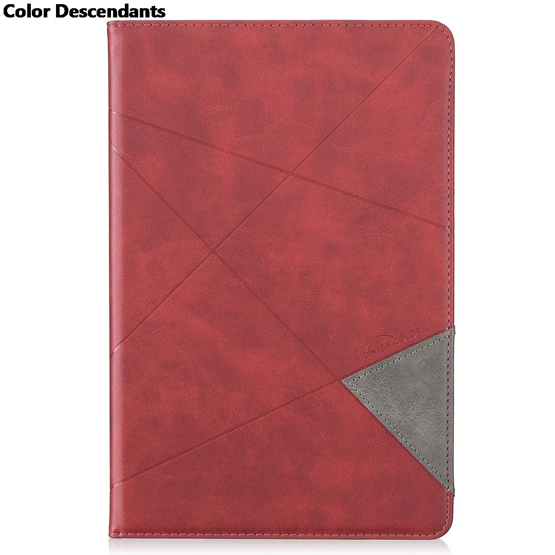 

Magnetic Tablet Cover For Samsung Galaxy Tab S6 10.5 inch SM-T860 SM-T865 T865 2019 Case Business Leather Flip Smart Stand Cover Tab S6 10.5 SM-T860 красный