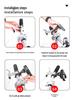 Aluminum Alloy Shockproof Phone Holder for 22/25mm Bicycle & Motorcycle Handlebars