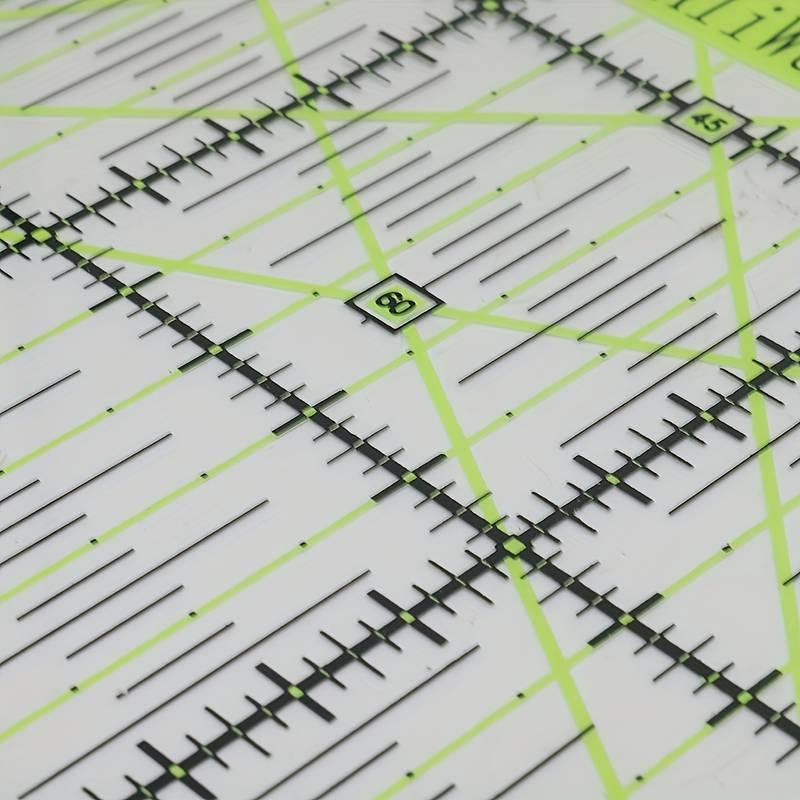 1 Set, Meoliny Sewing Patchwork Ruler Acrylic Sewing Crafts Making Tool Tailor Professional Supplies