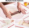 1PC Silicone Baking Mat Kneading Pad Dough Mat Pizza Cake Dough Maker Kitchen Cooking Grill Non-Stick Gadgets Bakeware
