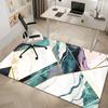 1PC Marble texture printed Carpet Rug for Living Room Bedroom Home Sofa Decoration,Non-slip Floor Mat Floor mat