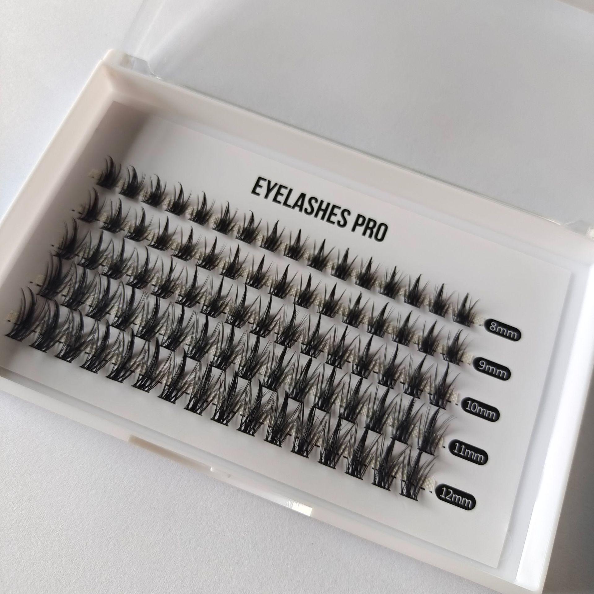 

Wheat Ear 5-Row False Eyelashes Pack - 100 Pieces D
