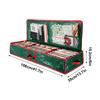 Christmas Wrapping Paper Storage Bag Oxford Fabric Festive Wrapping Paper Organizer for Christmas for Living Room Bedroom Closet