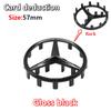52mm 57mm Pins Sticker Car Steering Wheel Emblem Badge For Mercedes Benz C E S Class CLA CLS W212 W205 W204 Styling Accessories FK1