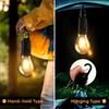 LED Camping Light, USB Charging Outdoor Tent Light with Clamp, Solar Lithium Battery, Do Not Change Color, Camping Flashlight