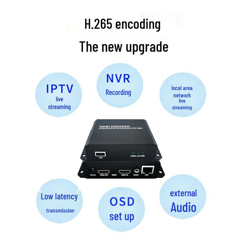 Daya Hongda 4K HDMI H264/H265 Video Encoder