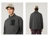 Men's Slim-Fit Half-Zip Outdoor Base Layer Pullover for Winter Sports and Casual Wear