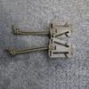 1 Pair Hanging Buckles Mini Dominator Clips Nylon Strap Webbing Elastic Cord for Hiking