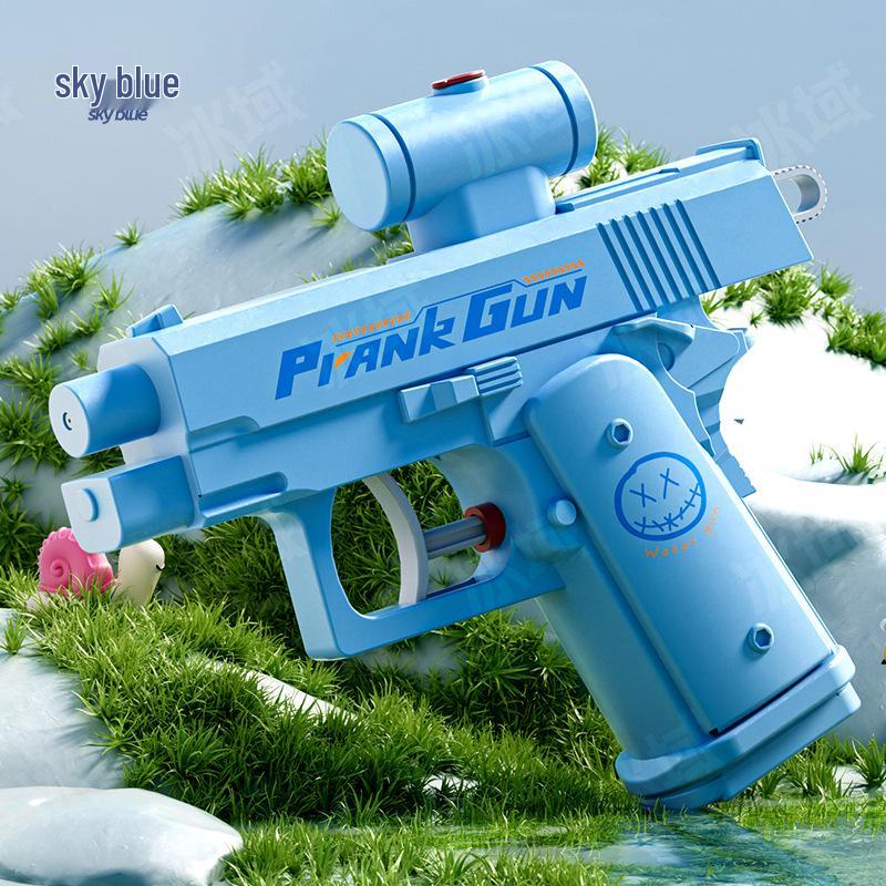Douyin Funny Double-Sided Water Gun Prank Turtle Coaster Ornament