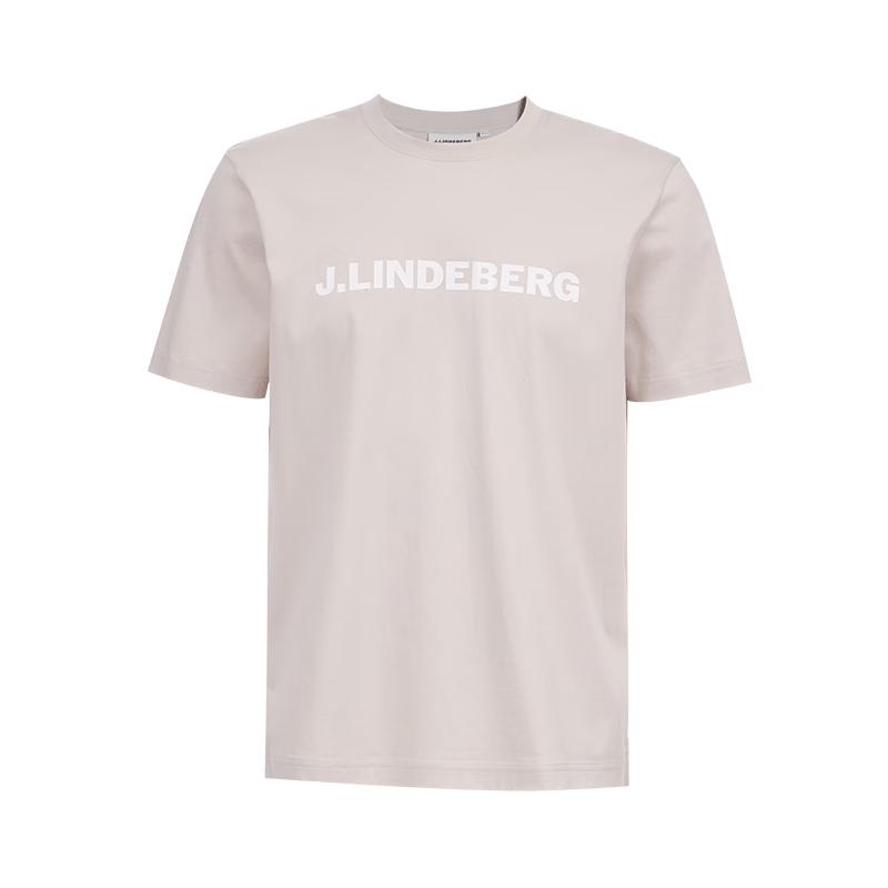 

J.Lindeberg Men s Letter Print Cooling Cotton T-Shirt S