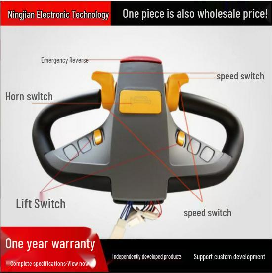 Electric Flatbed Truck with 48-60V Speed Controller
