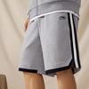 Li-Ning Sports Life Series Contrast Logo Embroidered Casual Sports Shorts Men Bottoms Floral-Grey AKST639-4